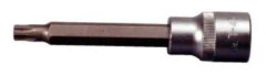 KS Tools 911.1525, Sokkel, 1/2", Britisk, 1 huvud(er), T40, Krom-vanadium-stål