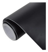 vidaXL Bilfoliering matt svart 100x150 cm+50x150 cm