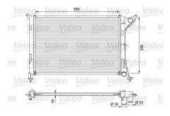 Kylare, motorkylning - mini mini, cabriolet - OE 17 10 1 475 552, 17 10 7 535 902, 17101475552