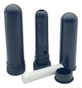 Nässpraytuber, påfyllningsbar plastdesign, anpassningsbar aromaterapiupplevelse,Svart
