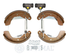 Bromsbackar, sats, Bakaxel - daewoo, opel - OE 1605056, 1605953, 90542863