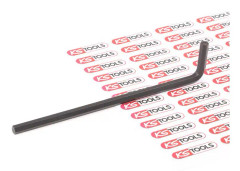 KS Tools 151.2807, Insexnyckel med L-handtag, Metrisk, 1 styck, Stål, 7 mm, Fosfat