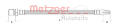 Bromsslang METZGER 4118575