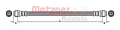 Bromsslang METZGER 4110361