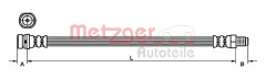 Bromsslang METZGER 4111214