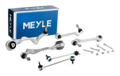 Länkarm-set Meyle aluminium Heavy Duty inkl. bussningar/fästen komplett Vänster+Höger sida