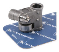 Vipparm, ventiler, Avgas-/utsläppssidan - audi, mitsubishi, seat, skoda, vw - OE 03G 109 412, 03G109412B, MN980076
