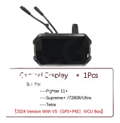 Central Display Kit, kompatibel med Fighter 11+, GPS och PKE-funktionalitet,1 Set Paket B