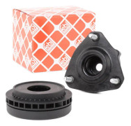 Rep.sats fjäderbensstödlager, Fram, höger eller vänster - ford fiesta v, fiesta van v, fusion, mazda 2 - OE 1 253 168 S1, 1 253 168, DD32-34-380A S1