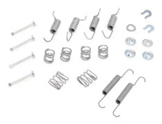 Tillbehörssats, bromsbackar, parkeringsbroms, Bakaxel - citroën, jeep, lancia, mitsubishi, peugeot, subaru - OE 0 5191 308AA, 0 5191 308AB, 16 089 003