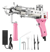 Tufting Gun Kit, Klippt Högfunktion, Inkluderar Trimmer och Garn,EU Plug Kits-PI