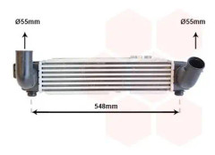 Intercooler för Kia Sorento från december 2003 till augusti 2006 version 2.5 CRDi