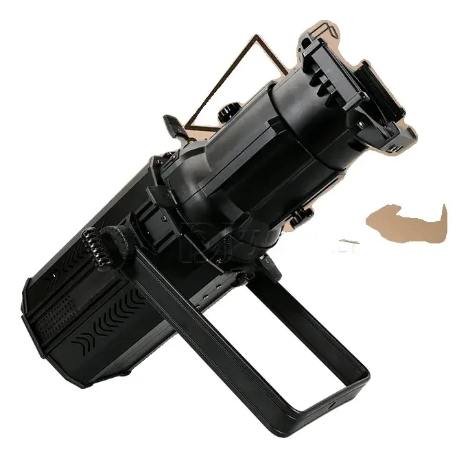 LED Scenljus, 250W Effekt, DMX Kontroll,250W Profil Leko, EU-kontakt