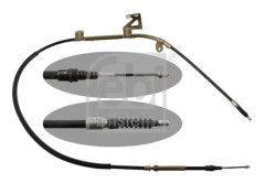 Vajer, parkeringsbroms, Höger bak - vw - OE 3B0 609 722 F, 3B0 609 722 K, 3B0 609 722 N
