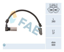 Varvtalssensor, motorhantering - seat, skoda, vw - OE 001 927 321, 7600544