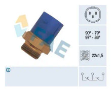 Temperaturswitch, kylarfläkt - seat, skoda, vw - OE 1H0 959 481 C, 1H0 959 481, 3520.V0