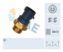 Temperaturswitch, kylarfläkt - alfa romeo, citroën, fiat, lancia, peugeot - OE 004210 2167, 009849 1559, 09849 1559