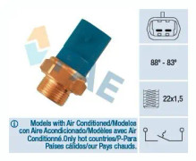 Temperaturswitch, kylarfläkt - citroën, opel - OE 1264.50, 1307077080, 1341028