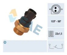 Temperaturswitch, kylarfläkt, Vattenpump - ford - OE 0816.K0, 0816.K5, 0816.K8