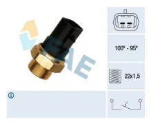 Temperaturswitch, kylarfläkt - opel - OE 11 21 037 37R, 1341011, 1341047