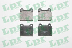 Bromsbeläggsats, Framaxel - alfa romeo, ferrari, ford, mercedes-benz, porsche, vw - OE 0004206620, 0004206720, 0005862942
