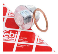 Oljetrågsavtappningsplugg Febi bilstein 19401 - audi, vw - OE 059 103 193 S1, 059 103 193, N0438541