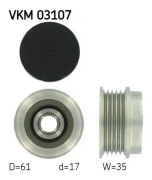 Frihjulskoppling, generator - audi, skoda, vw - OE 022 903 119 B, 022 903 119 D, 038 903 119 M