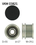 Frihjulskoppling, generator - mercedes-benz - OE 611 150 01 60, 611 155 02 15