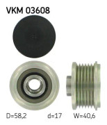 Frihjulskoppling, generator SKF VKM 03608