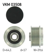 Frihjulskoppling, generator - opel, vauxhall - OE 62 04 889, 97355778