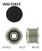 Frihjulskoppling, generator, mercedes-benz, 628 150 00 60, 642 150 08 60