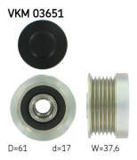 Frihjulskoppling, generator - volvo - OE 30667878, 30737517, 8676497