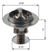 Termostat, kylvätska - hyundai, kia, toyota - OE 255003C100, 255003C130, 9091603097