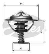 Termostat, kylvätska - isuzu, mitsubishi, nissan - OE 1305A102, 1305A192, 1305A601
