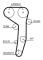 GATES Kuggrem 5607XS