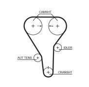 Kamrem - ford usa, mazda - OE 3137439, 3396755, F32Z6268A