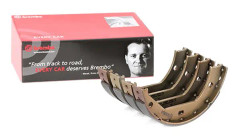 Bromsbackar, sats, parkeringsbroms, Bakaxel - alpina, bmw - OE 34111163988, 34212213311, 34212213313