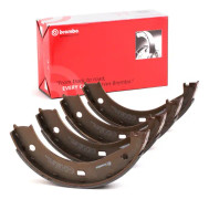 Bromsbackar, sats, parkeringsbroms, Bakaxel - alpina, bmw - OE 34411121512, 34411155123, 34411155523
