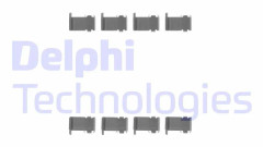 Monteringssats, bromsbelägg DELPHI LX0226
