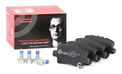 BREMBO Bromsbeläggssats P28038 - 4 st