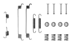 Tillbehörssats, bromsbackar, Bakaxel - dacia, fiat, lancia, peugeot, renault - OE 1554695, 4308 62, 77 01 205 756