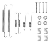 Tillbehörssats, bromsbackar, Bakaxel - citroën, peugeot, renault - OE 4308 55, 77 01 204 885