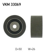 Styrrulle, drivrem, Höger nedtill, Vänster undre, Nedre, Mitt Skf - citroën, fiat, lancia, peugeot, suzuki - OE 16 138 384 80, 5751.57, 5751.96