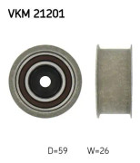 SKF VKM 21201 Styrrulle till kuggrem