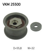 Styrrulle, kamrem Skf VKM 25500 - opel, saab, vauxhall - OE 47 71 085, 47 74 188, 56 36 418