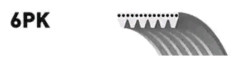 Drivrem - fiat, ford, ford usa, volvo - OE 1865893, 3547608, 55185801