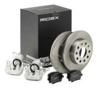 RIDEX 3405B0465 Bromssats, skivbroms