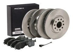 RIDEX 3405B0507 Bromssats, skivbroms
