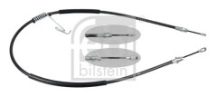 Vajer, parkeringsbroms, Vänster bak - ford transit buss, transit flak/chassi, transit skåp, transit tourneo buss - OE 1 371 467, 1 388 279, 1 734 692