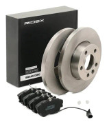 RIDEX 3405B0483 Bromssats, skivbroms